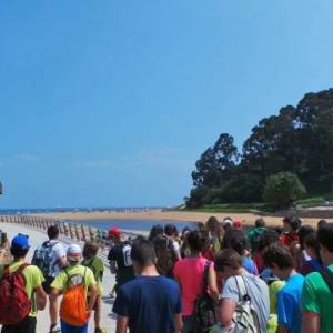 Excursión del campamento a Asturias