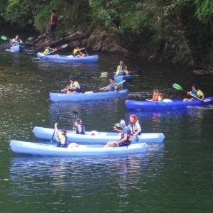 Descenso del Sella excursión con profesores nativos