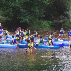 Descenso del Sella excursión con profesores nativos