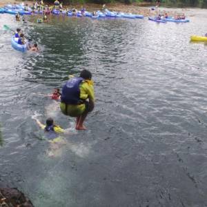 Descenso del Sella excursión con profesores nativos