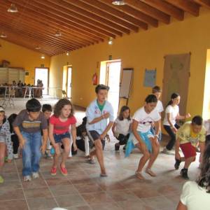 Sesión de baile y coreografías en inglés