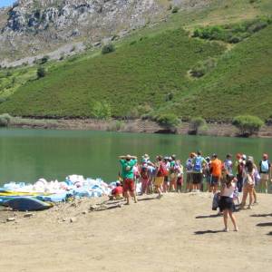 Pedaletas en el Porma