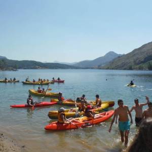 piraguas en el Porma