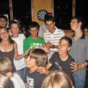 Fiesta de despedida del campamento