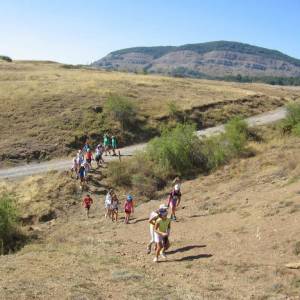 Excursión a Llama de Colle y fósiles