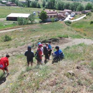 Excursión a Llama de Colle y fósiles