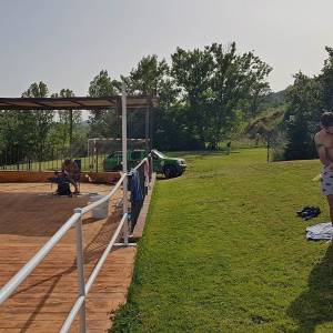 zona deportiva de campamento