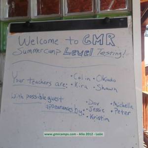 Campamento de inglés en León - Verano 2012
