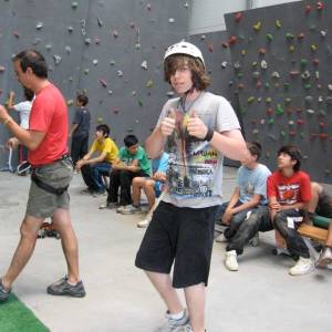 Escalada en rocódromo