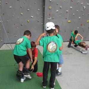 Escalada en rocódromo