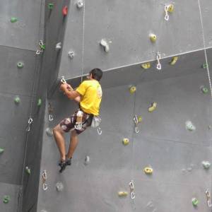 Escalada en rocódromo