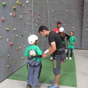 Escalada en rocódromo