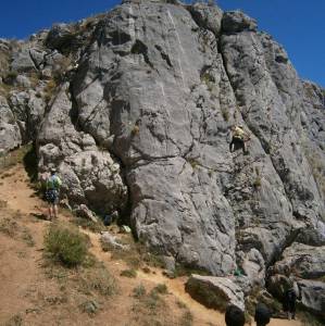 Escalada aire libre