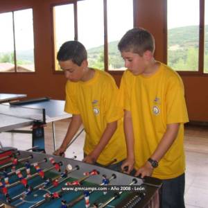 Campamentos de inglés en León 2008