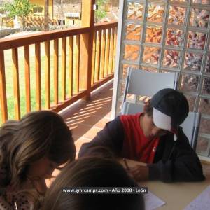 Campamentos de inglés en León 2008