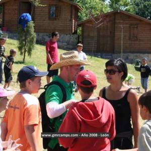 Campamentos de inglés en León 2008