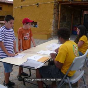 Campamentos de inglés en León 2008