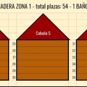 Cabaña de madera Zona 1