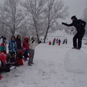 Excursión de esquí con inglés Febrero de 2014