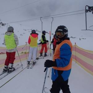 Excursión de esquí con inglés Febrero de 2014