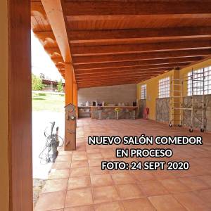 nuevo comedor centro de turismo rural