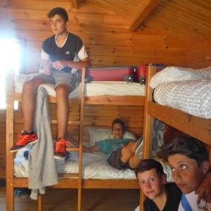 Sabado de campamento y calor en León