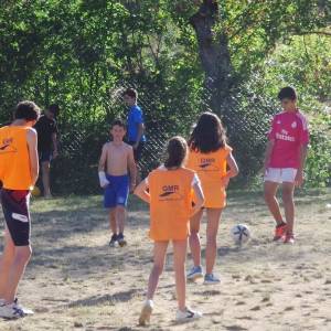 Lunes de clases de inglés en el camp