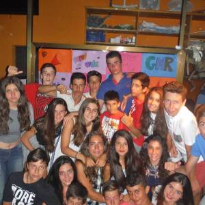 Fiesta de despedida de campamento