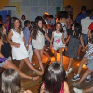 Fiesta de despedida de campamento