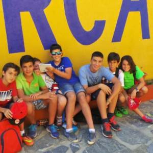 Primer dia de campamento de inglés