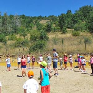 Primer dia de campamento de inglés