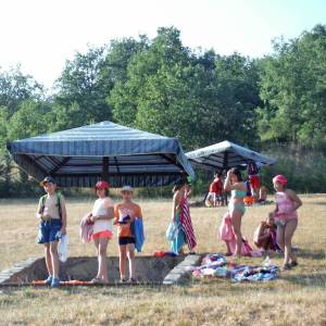 Primer dia de campamento de inglés