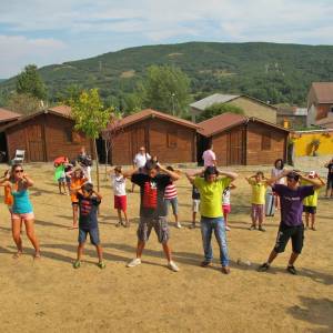 Campamentos de inglés y bailes