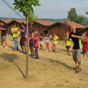 Campamentos de inglés y bailes