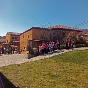 encuentro de colegios en el campamento