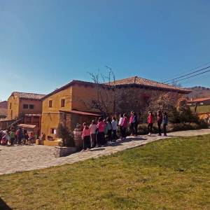 encuentro de colegios en el campamento