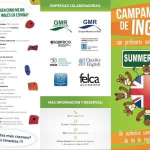publicidad de campamentos en León