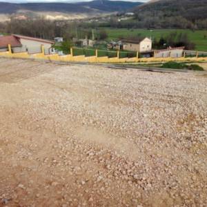 Proceso pista de baloncesto Hormigón pulido