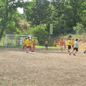 Programas de los campamentos de fútbol en inglés