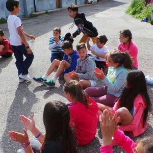 tarde de juegos con los profes