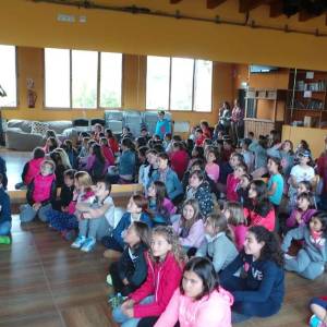 más fotos de la llegada al campamento