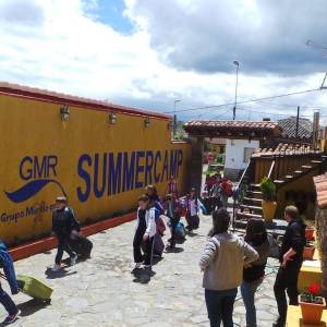 más fotos de la llegada al campamento