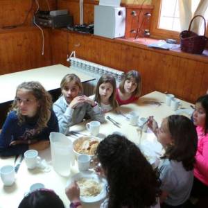 más fotos de la llegada al campamento