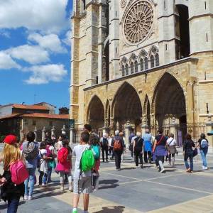 excursión a León con profesores nativos