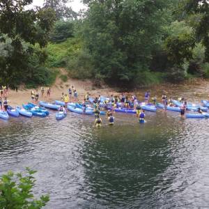 GMR  summercamps descenso del río Sella en piragua